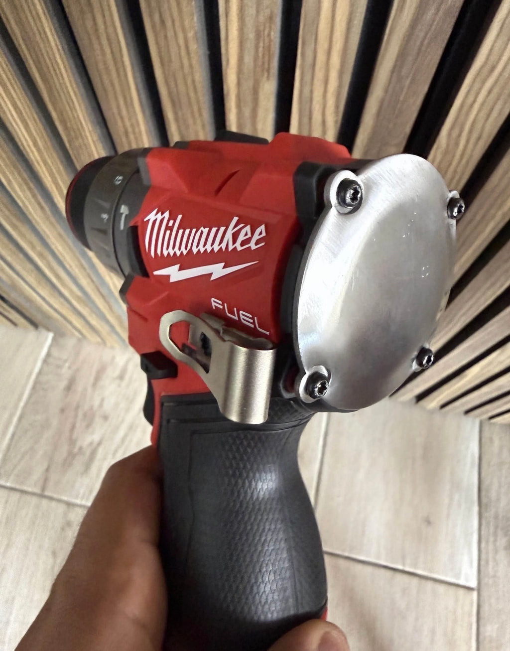 Metal Back Plate — Compatible with Milwaukee M12 Gen 3